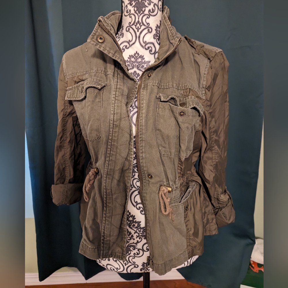 Light weight green jacket